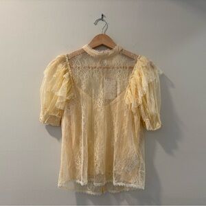 Free People Secret Admirer Blouse NWT